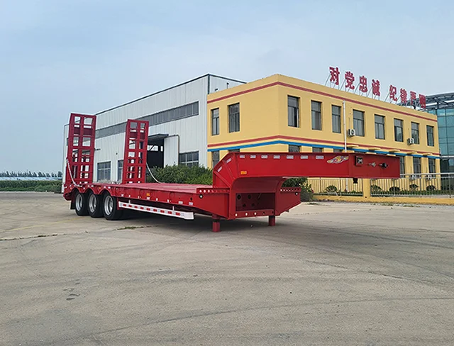 JDV9382TDP 低平板半挂车实车照片